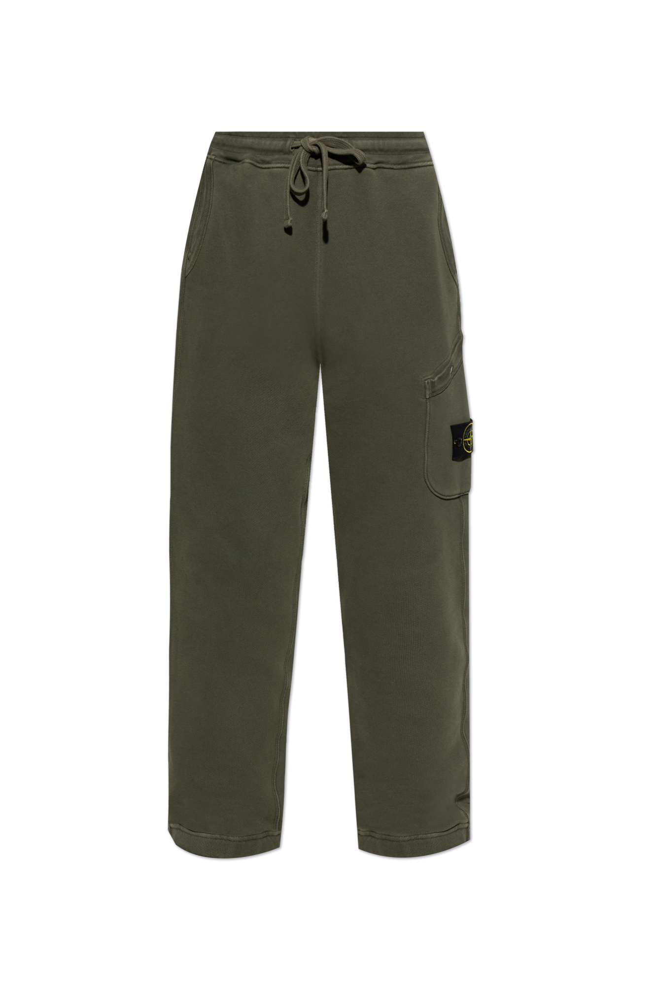 Stone island green joggers online